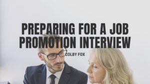 Colby Fox job promotion interview